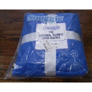 Snuggie Wearable Blanket Blue Adults Size New in Packaging